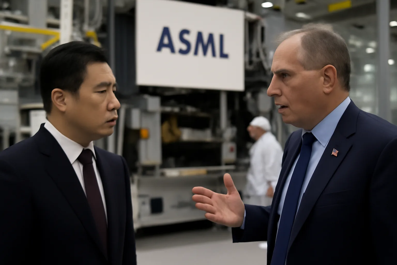 Спор около доставката на ключов чипов инструмент на ASML в Китай