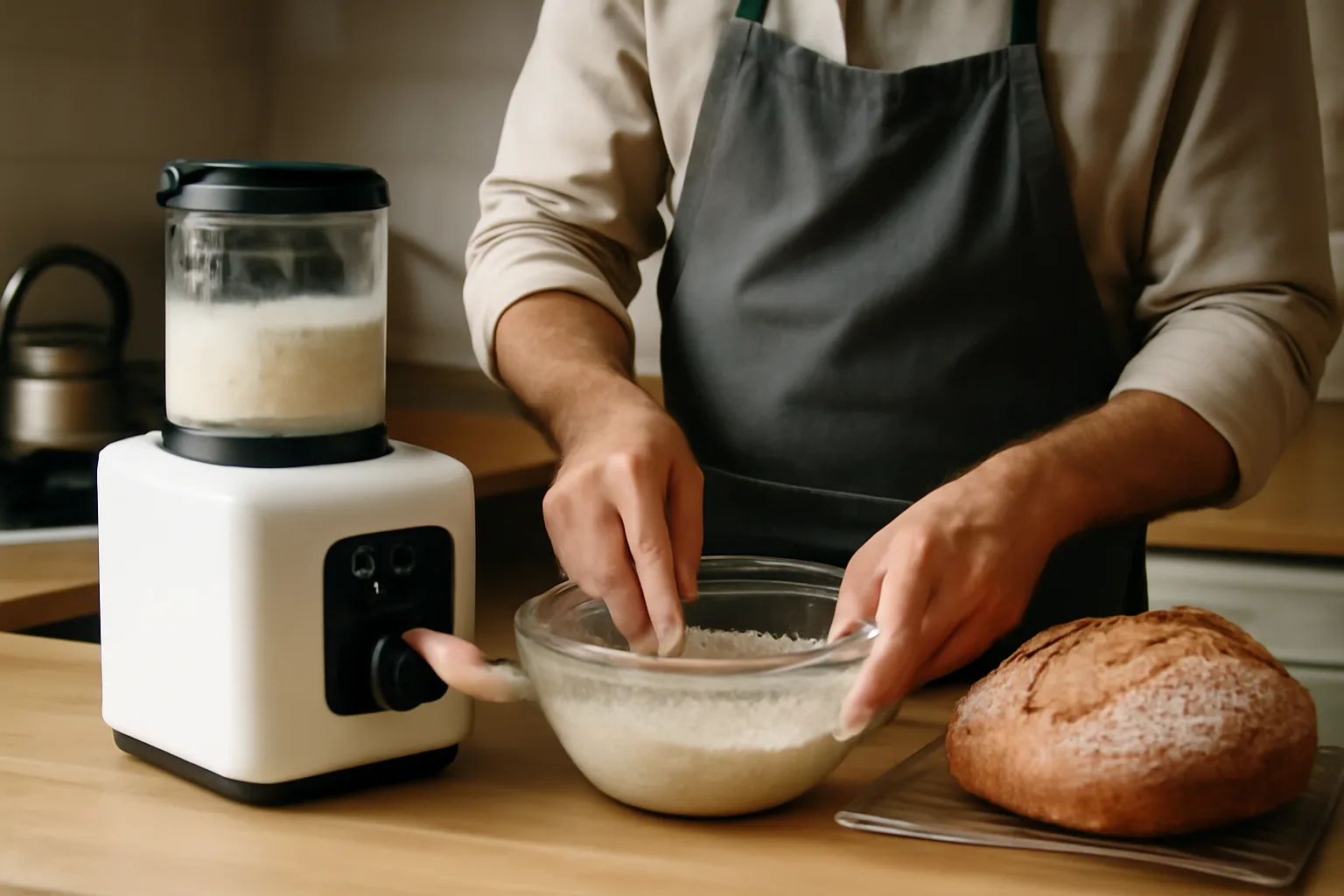 Sourdough Sidekick: Автоматизация на традиционното приготвяне на квасен хляб