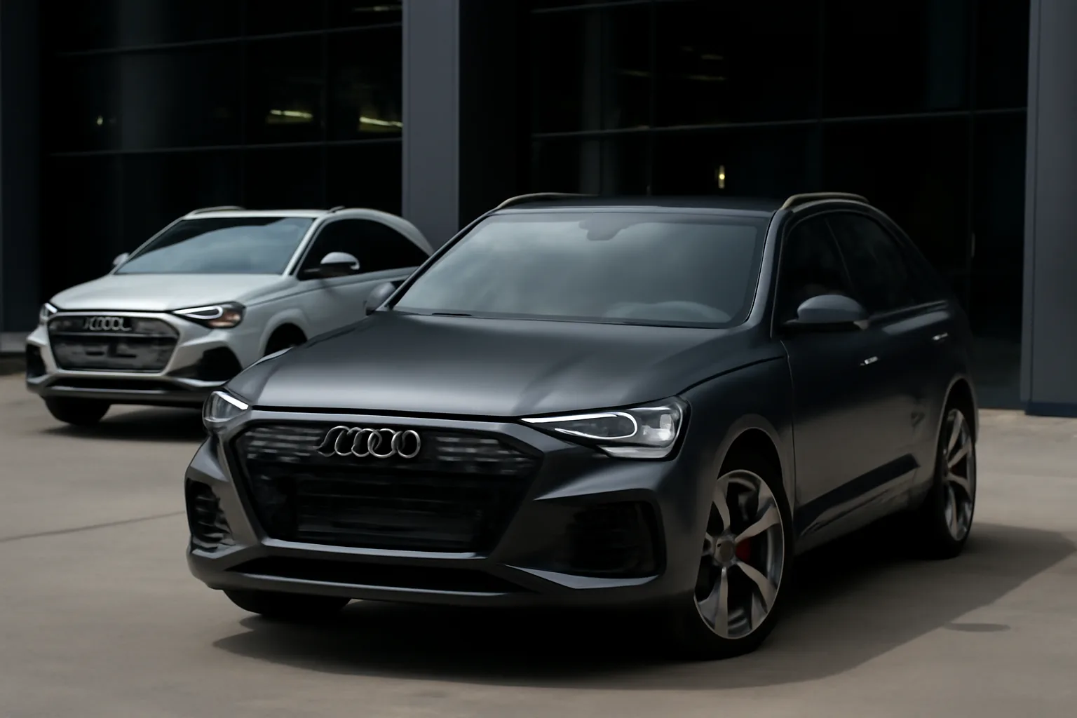 Audi представя новия Q7 SUV и US-специфичния SQ7 с мощен RS V8 двигател