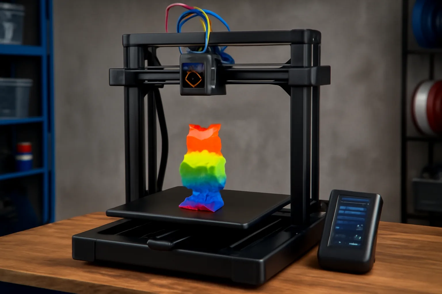 Creality Ender-3 V3 с мултицветен ъпгрейд: бърз и достъпен 3D принтер с CoreXZ кинематика