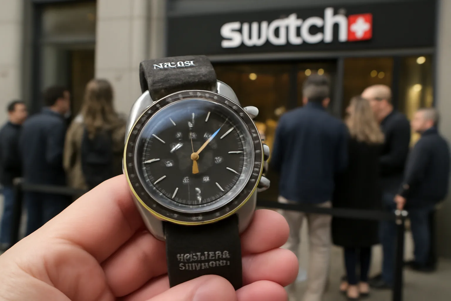 Swatch представя лимитирания MoonSwatch Mission to the Moon 1969 с 18K злато