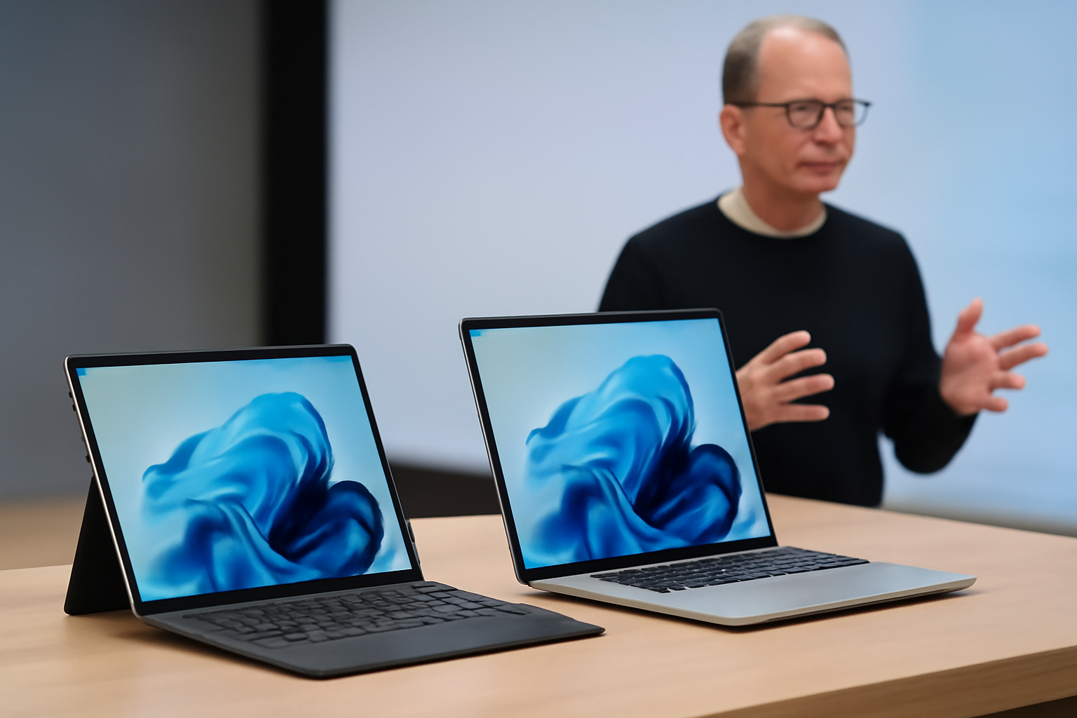 Microsoft представи новите Surface Pro 12 и Surface Laptop 8 с процесори Intel Core Ultra