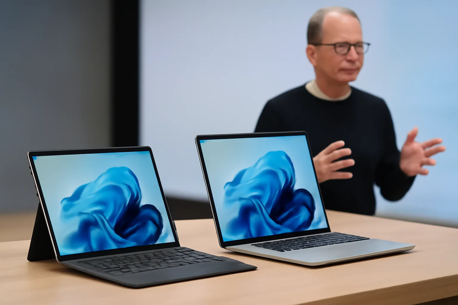 Microsoft представи новите Surface Pro 12 и Surface Laptop 8 с процесори Intel Core Ultra