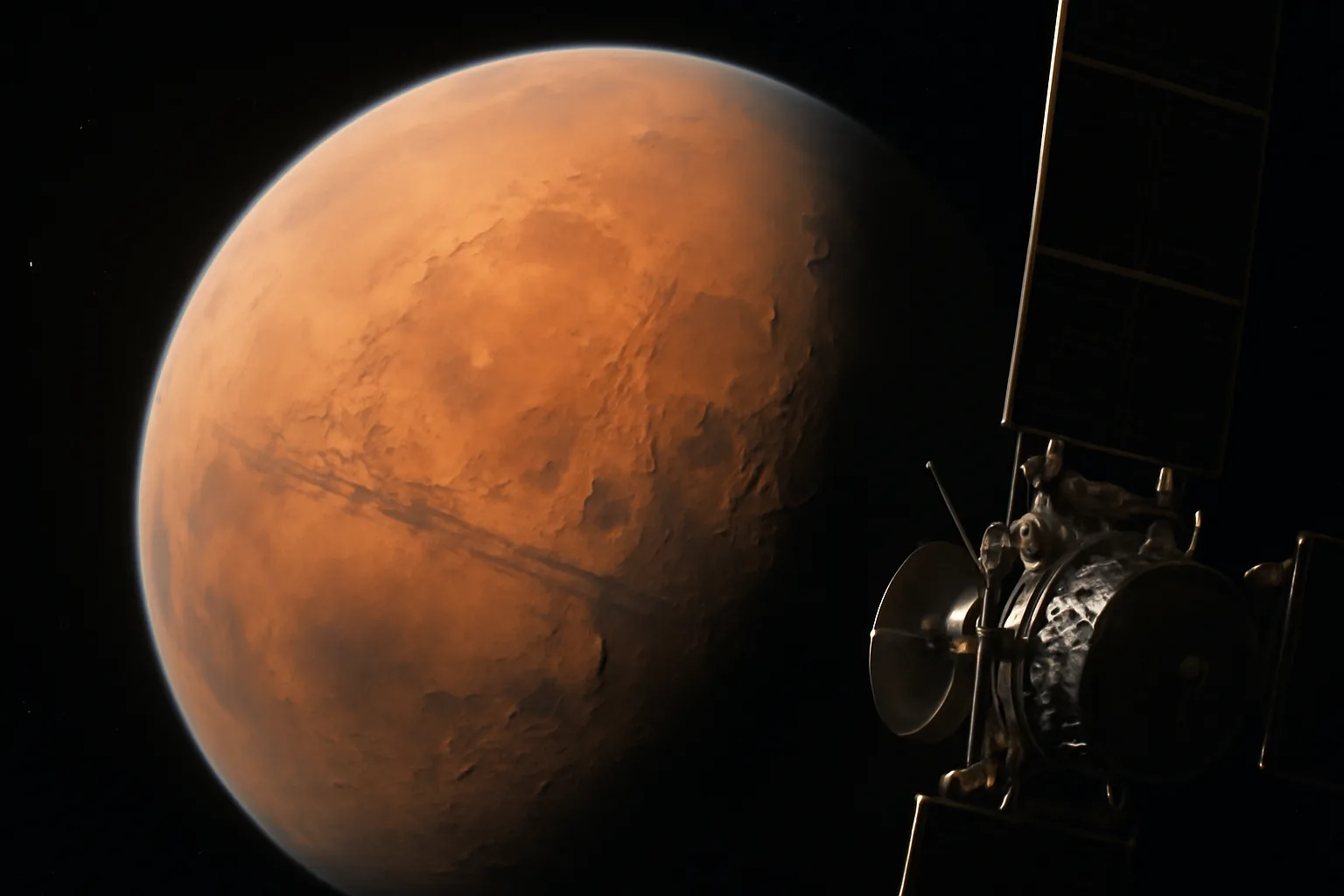 NASA публикува снимки на Марс, заснети от космическия апарат Psyche