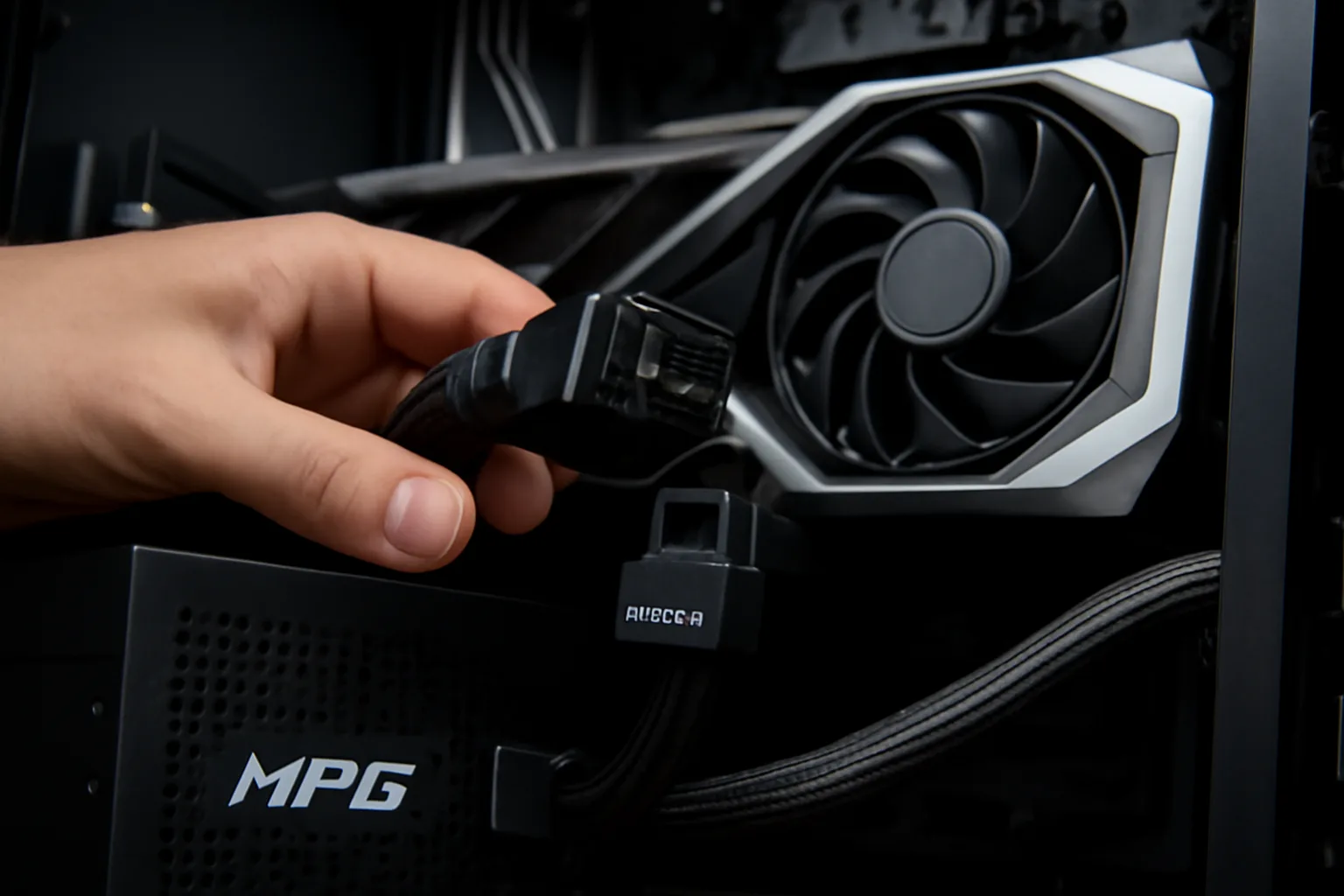MSI представи GPU Safeguard+ за защита на 16-пинови GPU конектори в нови захранвания
