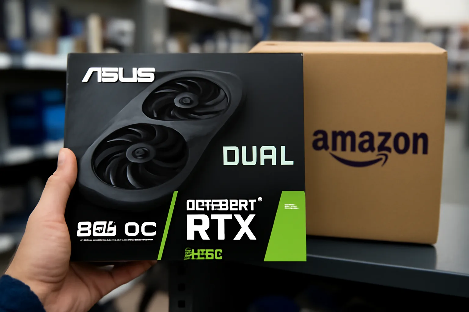 Amazon предлага Asus RTX 5060 с отстъпка за членове на Prime, надминавайки цените на RTX 3060