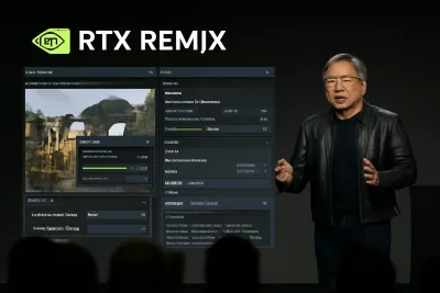 Nvidia представи RTX Remix 1.5 с подобрена компресия и нови инструменти за модинг