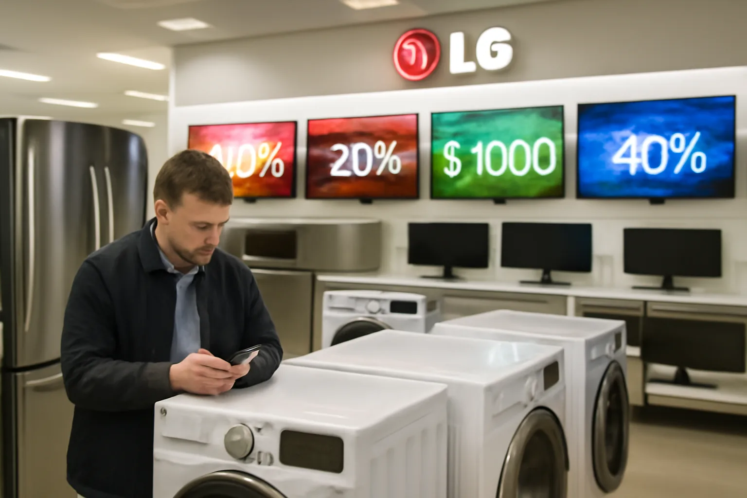 LG предлага значителни отстъпки през май 2026 г. с промо кодове и купони