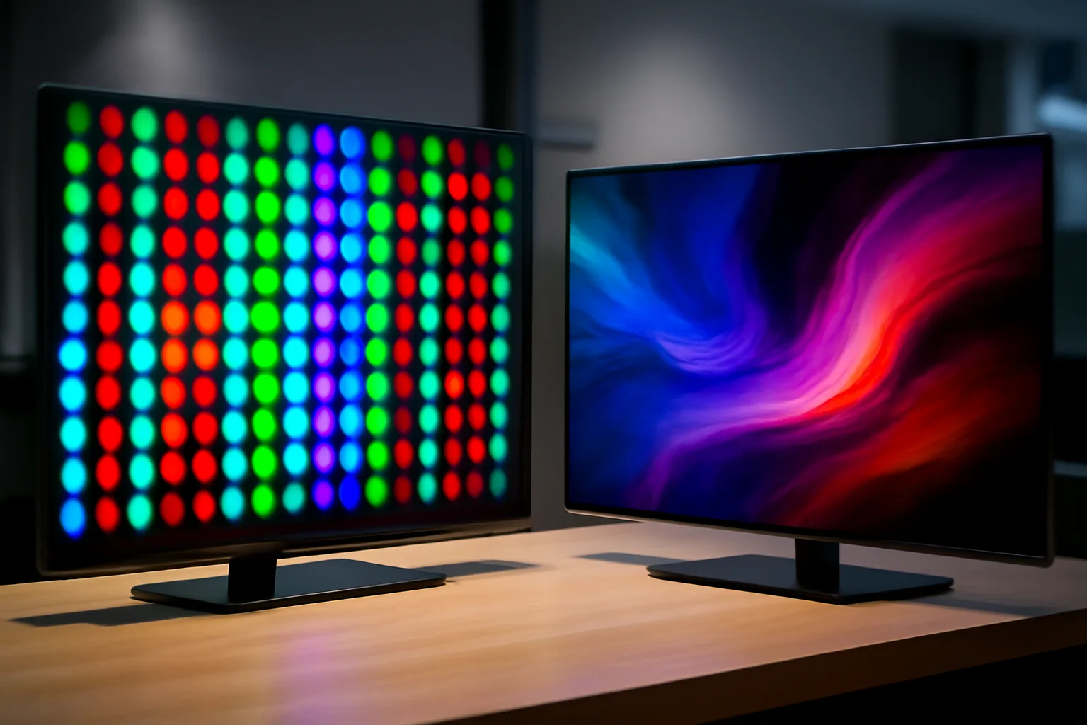 Текущи тенденции в телевизионните технологии: RGB LCD и OLED дисплеи