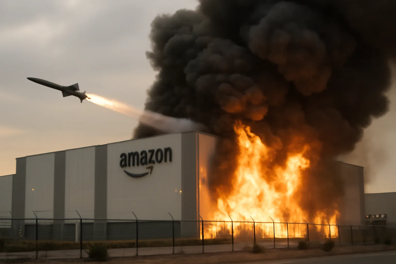 Атаката с ирански крилати ракети по дата център на Amazon в Бахрейн