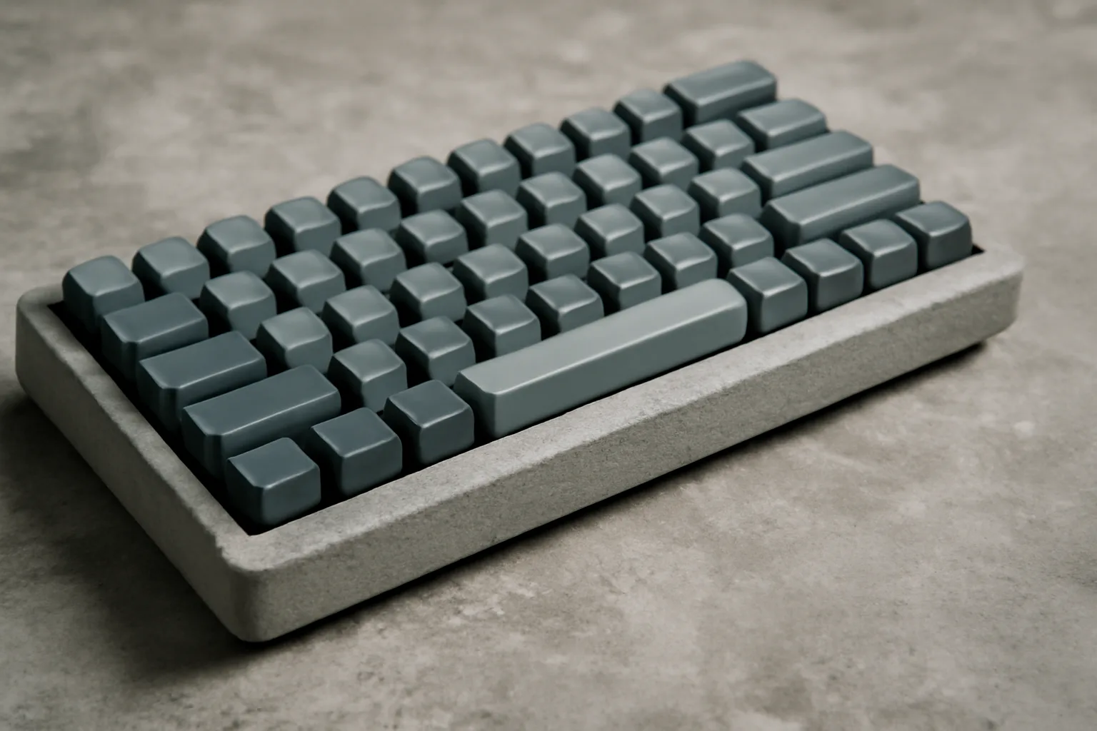 Keychron K2 HE Concrete Edition: Здравина и функционалност в компактен механичен клавиатурен дизайн