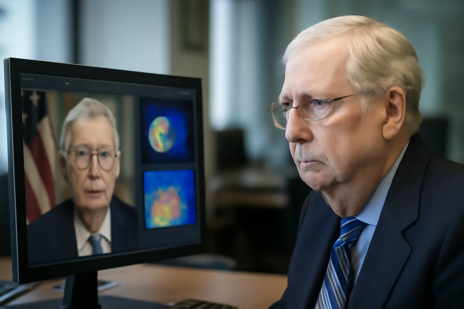 Google използва система за откриване на deepfake изображения за разобличаване на фалшива снимка на сенатор Макконъл