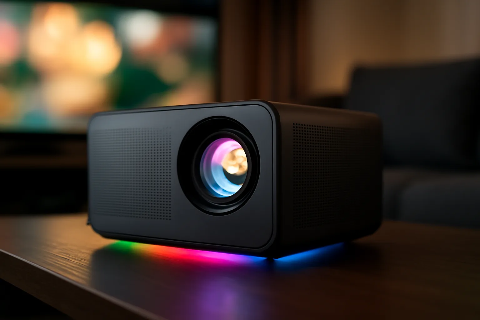 Hisense XR10: Новаторски смарт проектор с RGB подсветка за домашно кино