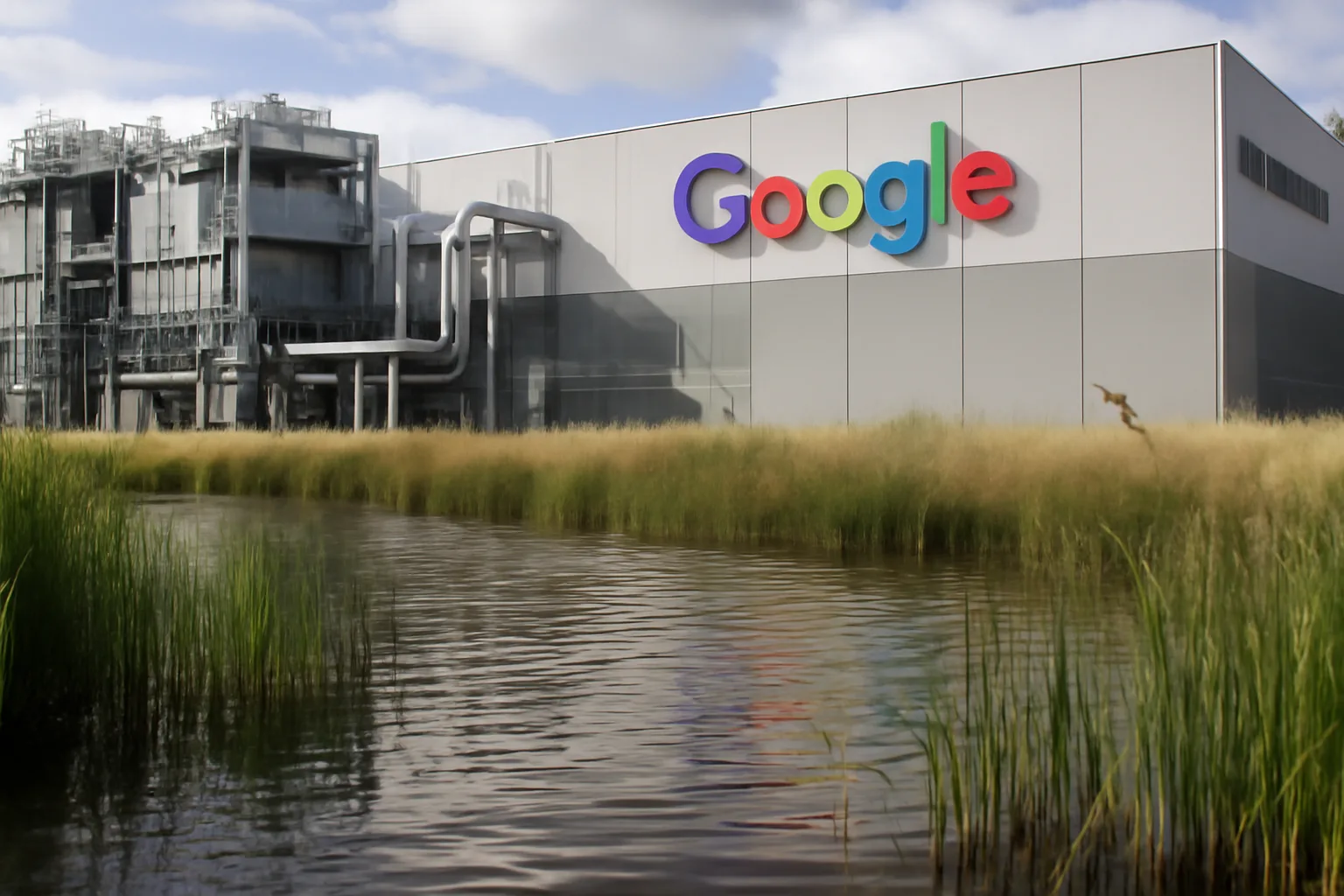 Google обещава да възстанови повече вода, отколкото използва в центровете си за данни до 2030 г.