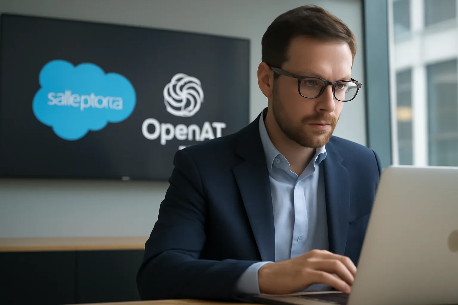 Salesforce интегрира OpenAI LLM за подобряване на клиентските приложения