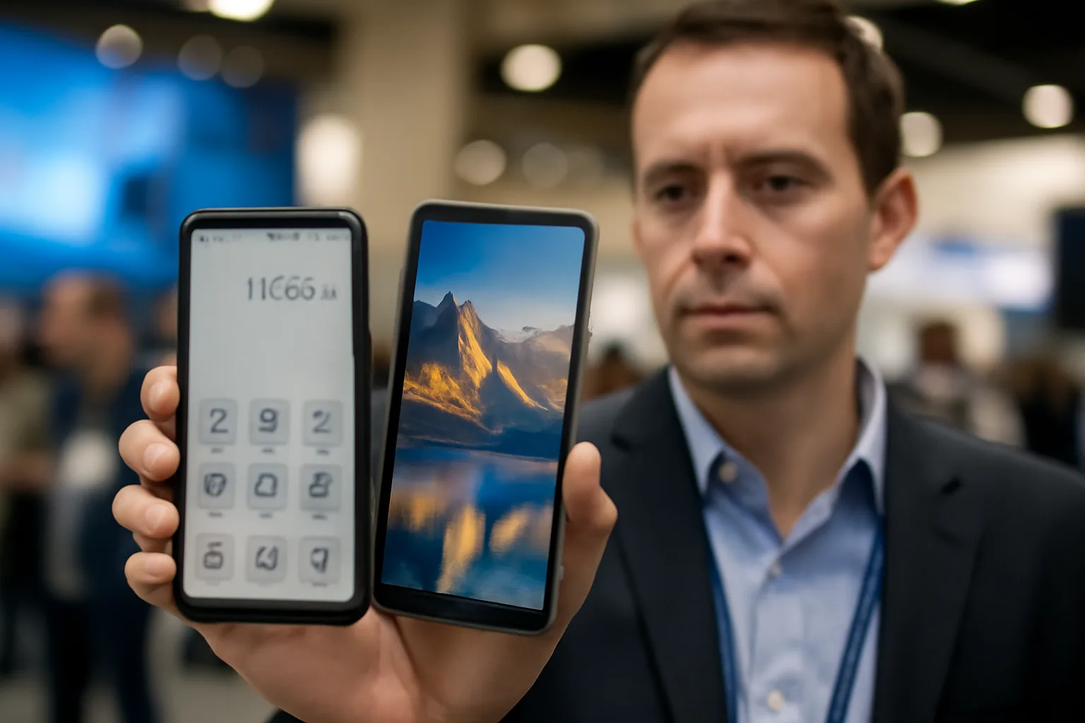 Hisense представи иновативен телефон с E Ink и сменяем цветен LCD дисплей