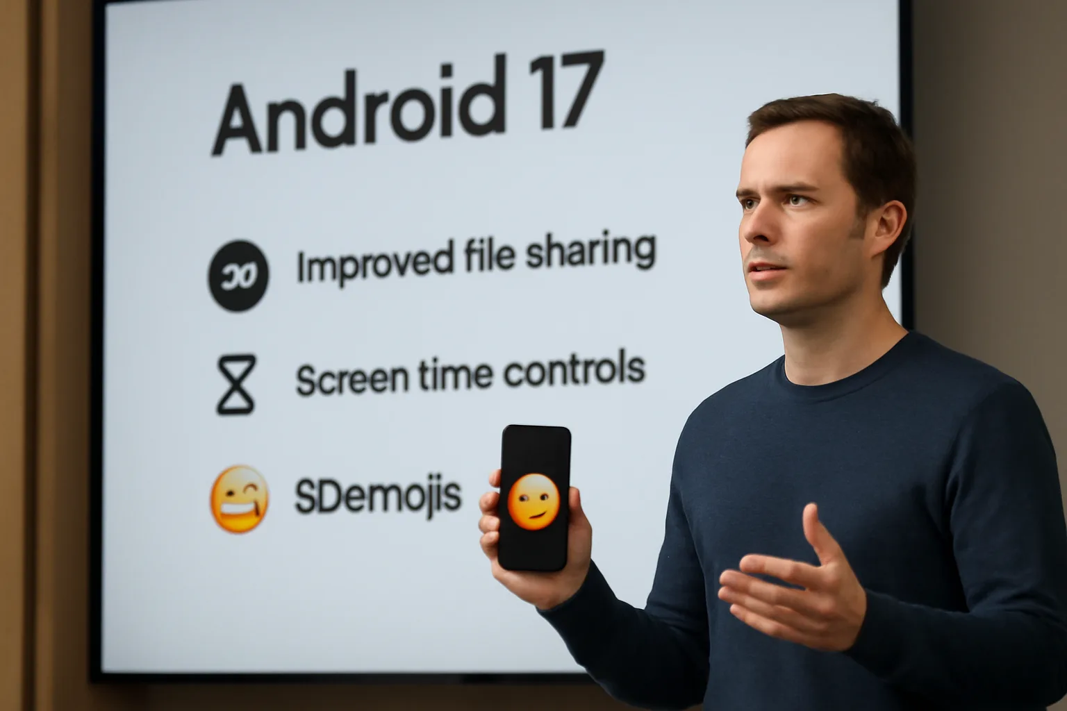 Android 17 представя подобрено споделяне на файлове и нови функции за контрол на времето пред екрана