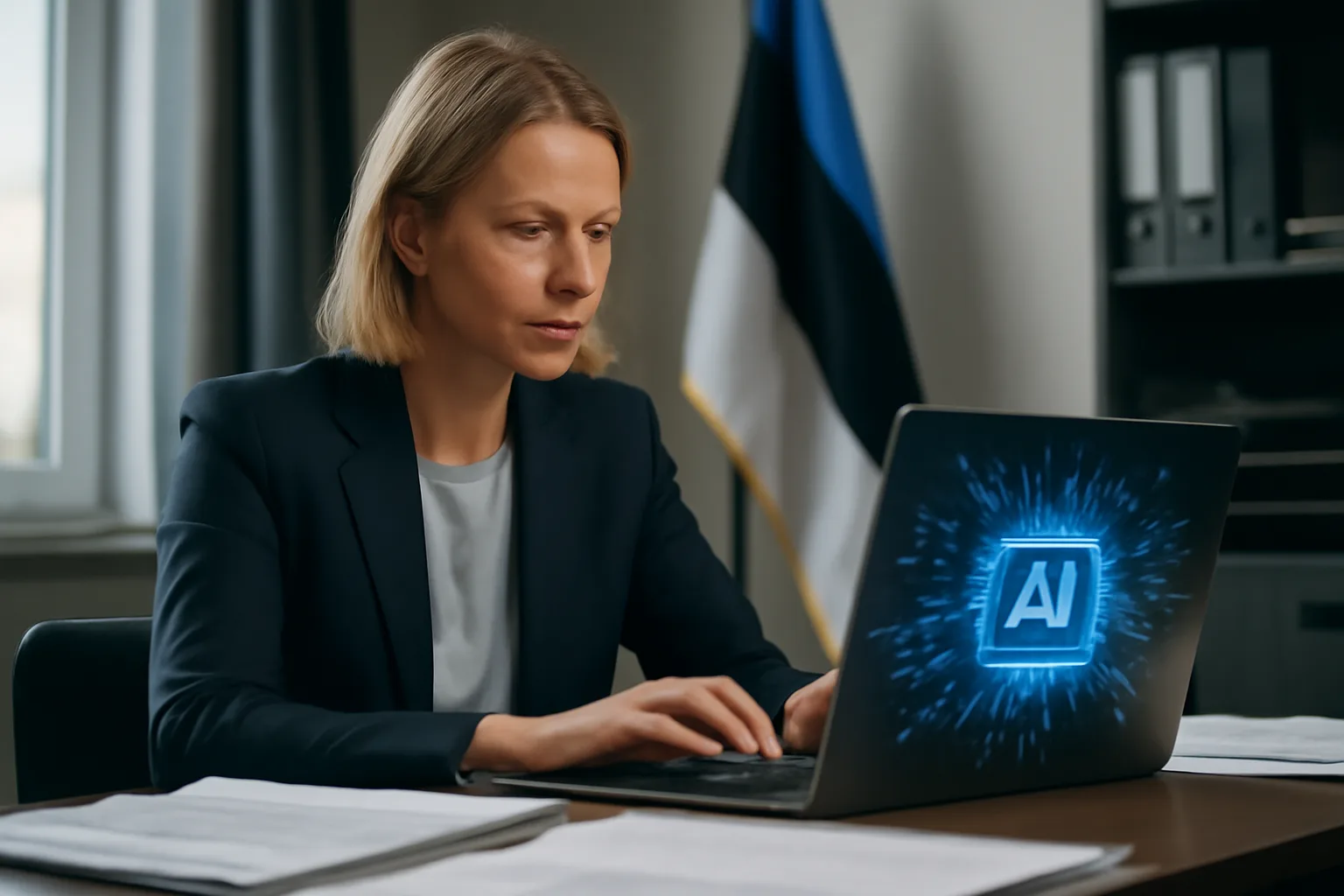 Естония използва изкуствен интелект за откриване на законодателни грешки и автоматизация на държавни услуги
