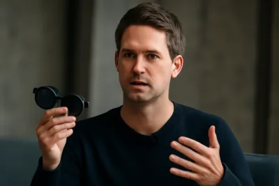 Snap CEO Еван Шпигел за Snap Specs: Защо не ги нарича AI очила