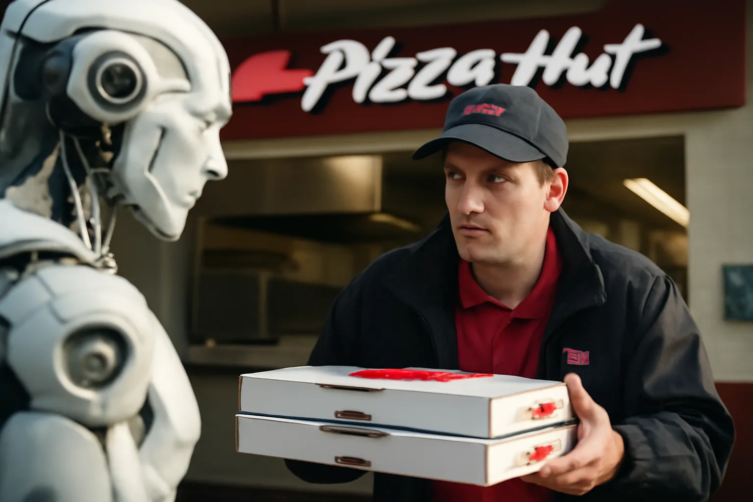 Изкуственият интелект в Pizza Hut предизвиква съдебен спор заради забавени доставки