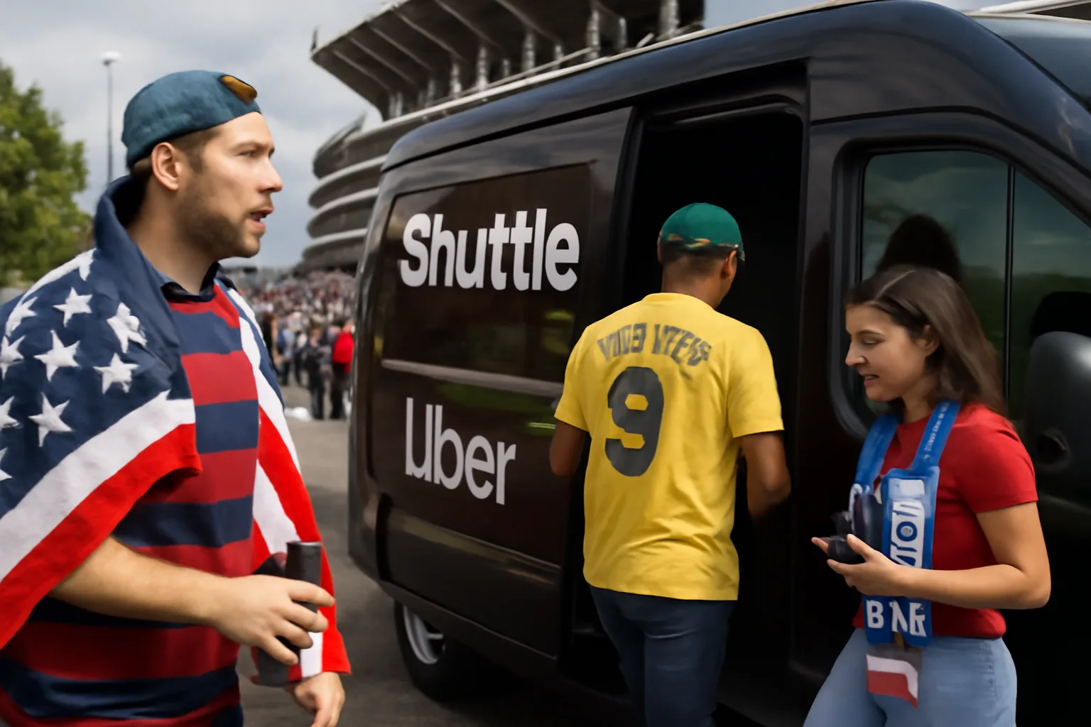 Uber предлага специални шатъл услуги за фенове на Световното първенство по футбол в САЩ