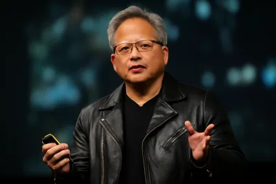 Коженото яке на главния изпълнителен директор на Nvidia достигна почти 1 милион долара на благотворителен търг