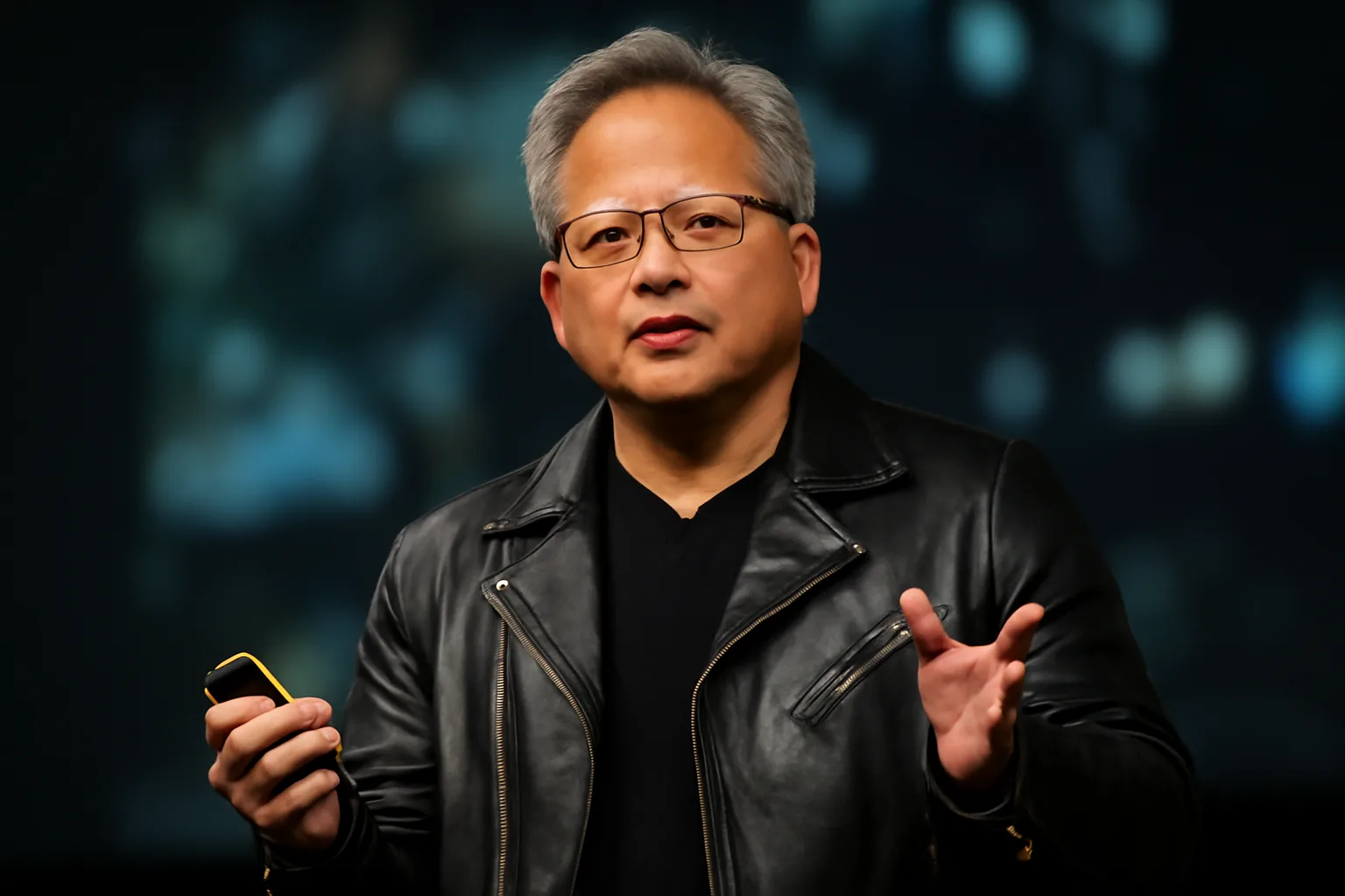 Коженото яке на главния изпълнителен директор на Nvidia достигна почти 1 милион долара на благотворителен търг
