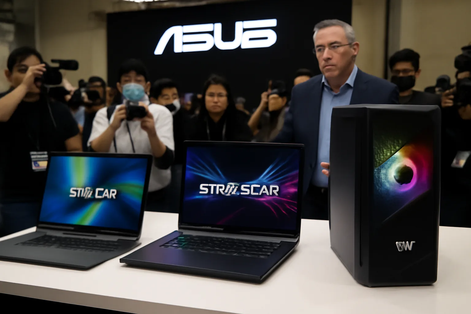Asus представи обновени лаптопи Zenbook и Strix Scar и нов гейминг десктоп на Computex 2026