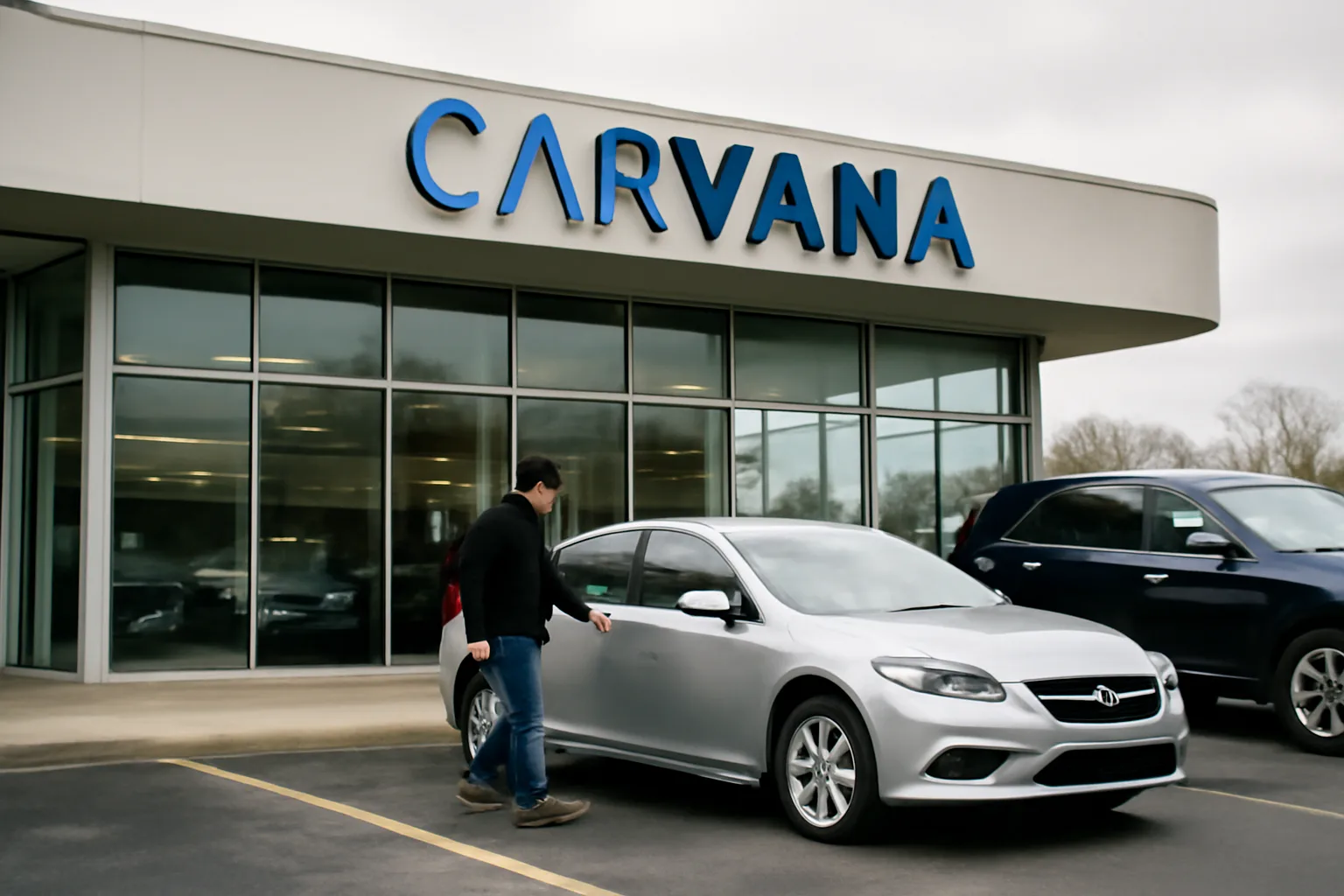 Carvana открива първия си център за тест драйв в бивш автосалон
