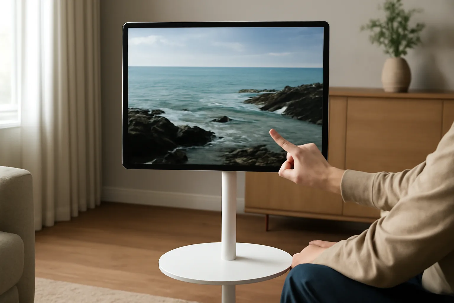 LG представя StanbyME 2 Max – преносим 32-инчов 4K сензорен дисплей