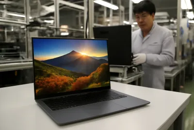 Samsung доставя първите VESA DisplayHDR True Black 1400 OLED дисплеи за лаптопи