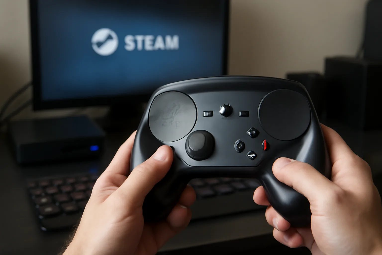Valve Steam Controller: Анализ и перспективи преди Steam Machine