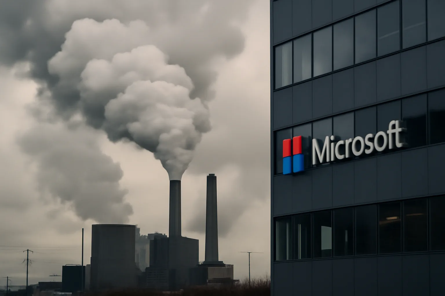 Увеличение на въглеродните емисии на Microsoft през 2025 г. и предизвикателствата пред устойчивостта