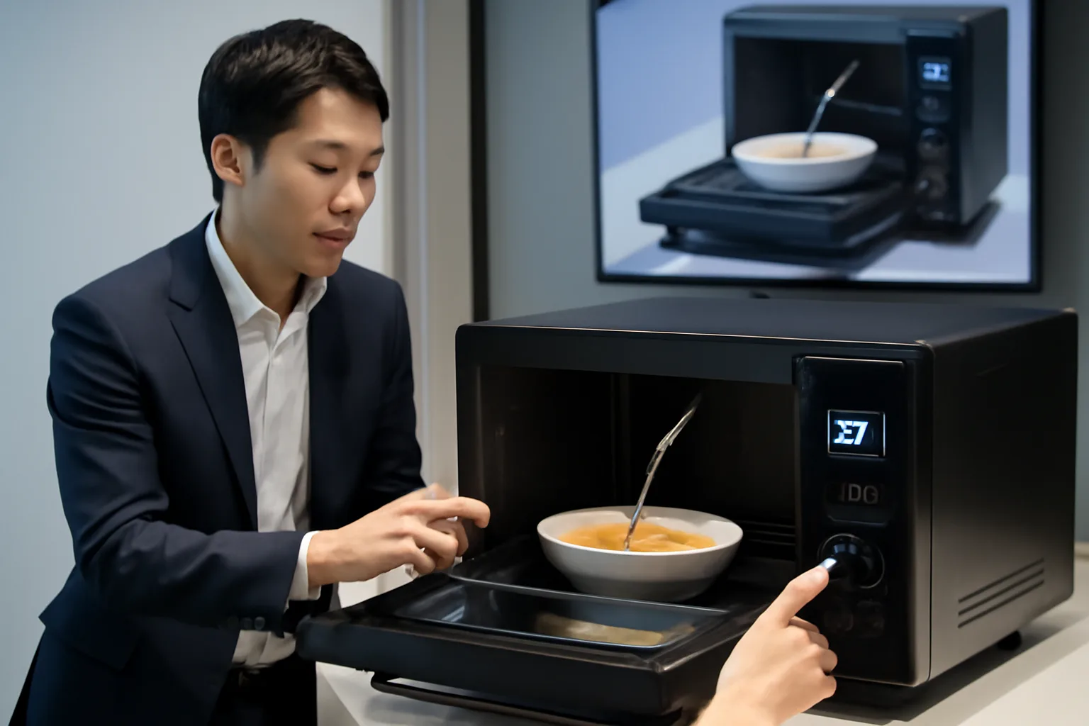 Panasonic представя иновативна микровълнова с директно измерване на температурата на храната