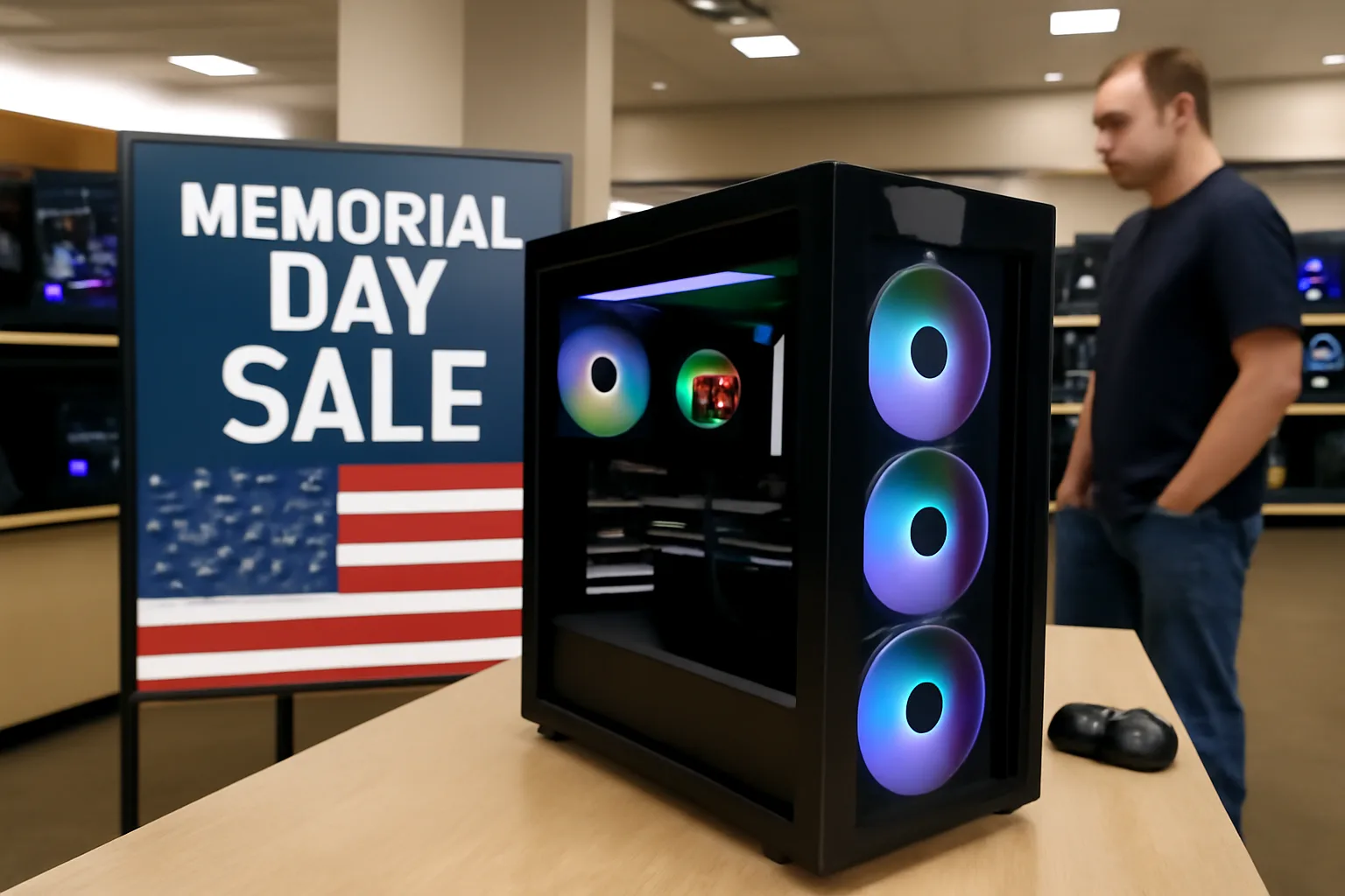 iBuyPower предлага значителни отстъпки на геймърски компютри за Деня на паметта
