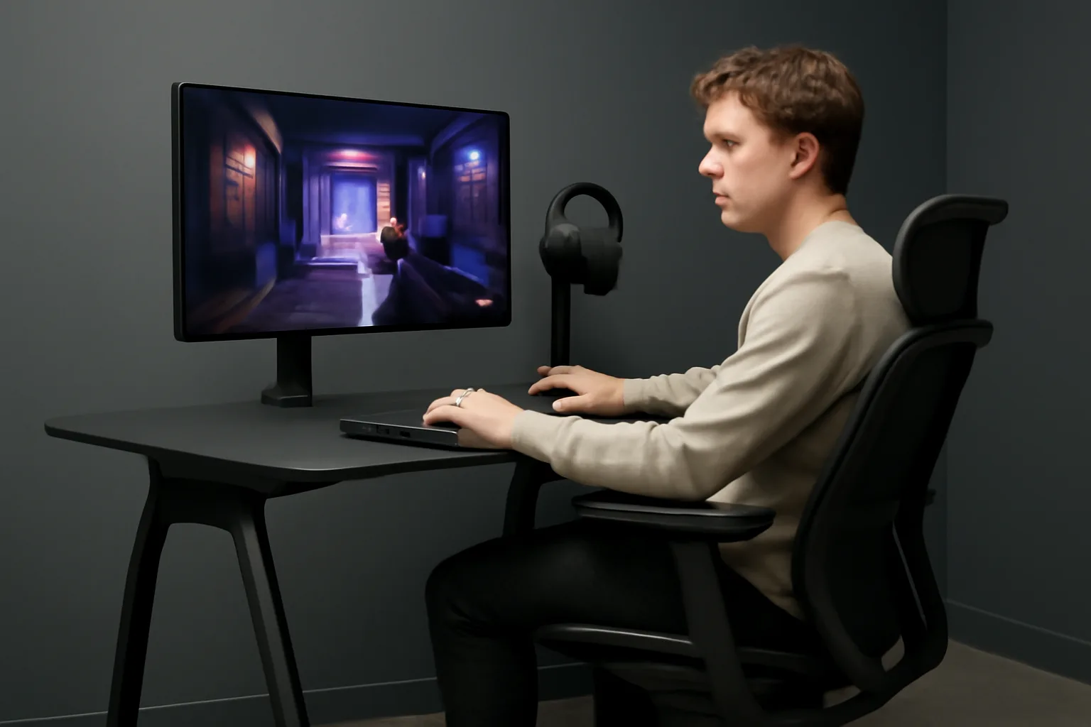 Herman Miller представя елегантно и модулно бюро за геймъри Coyl