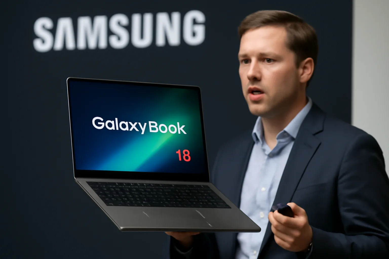 Samsung представя нов модел Galaxy Book 6 Edge с процесор Snapdragon X2 Elite
