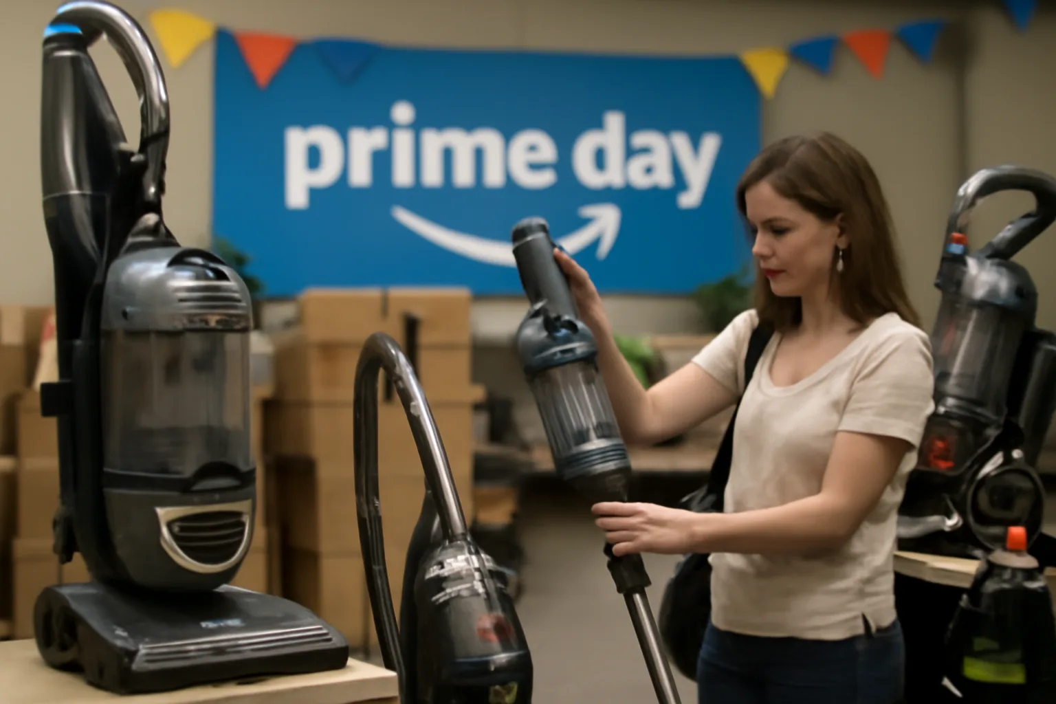 Най-добрите оферти за прахосмукачки по време на Amazon Prime Day 2026
