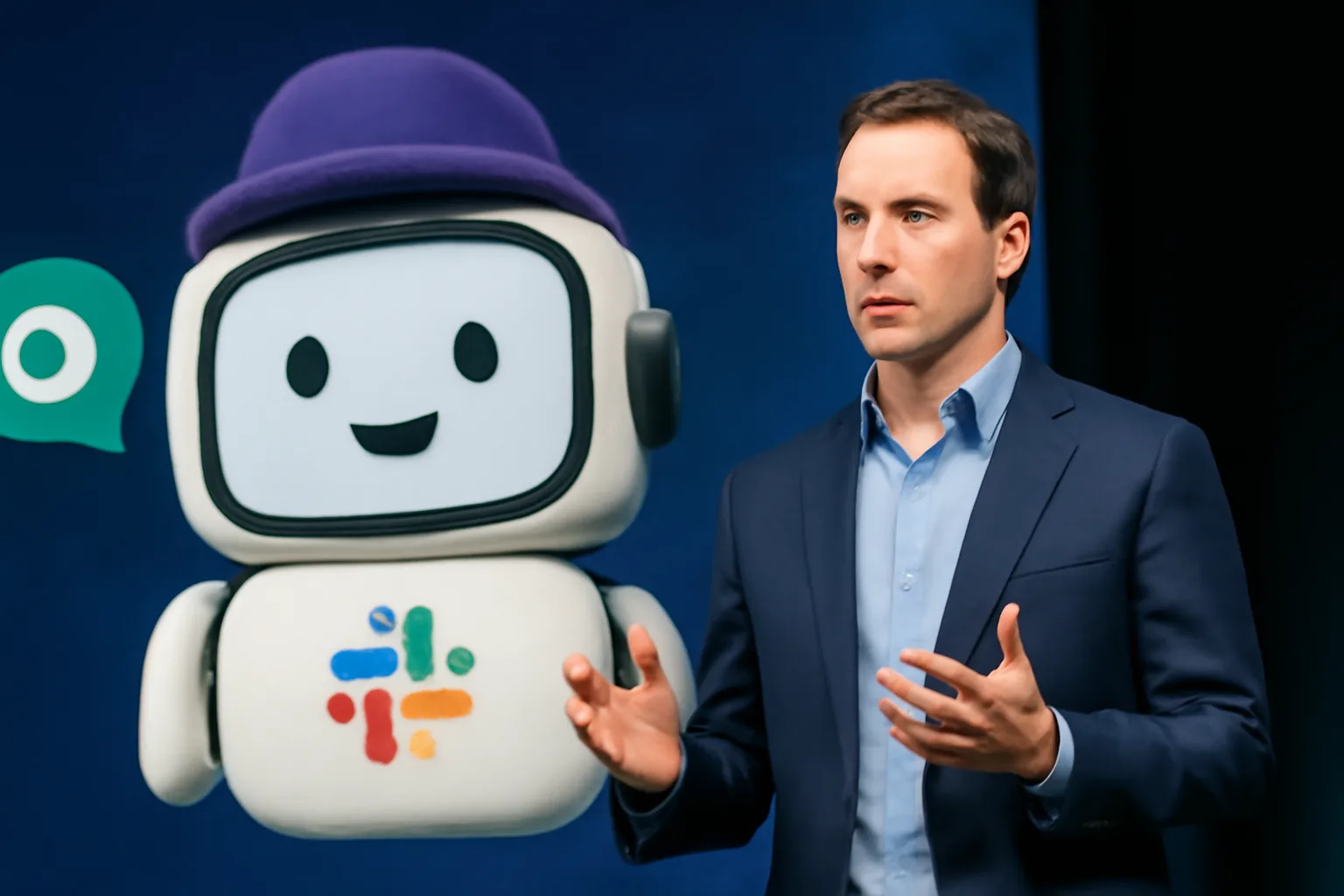 Salesforce представя новия Slackbot с изкуствен интелект в битката с Microsoft и Google