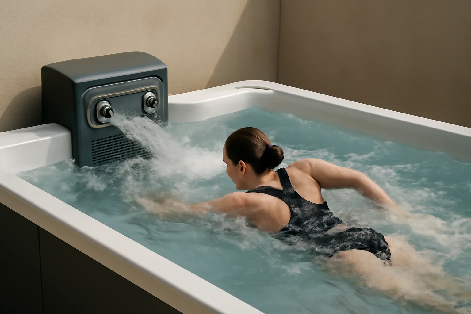 iGarden Swim Jet X Pro 10: Интелигентен домашен басейн с изкуствена водна струя