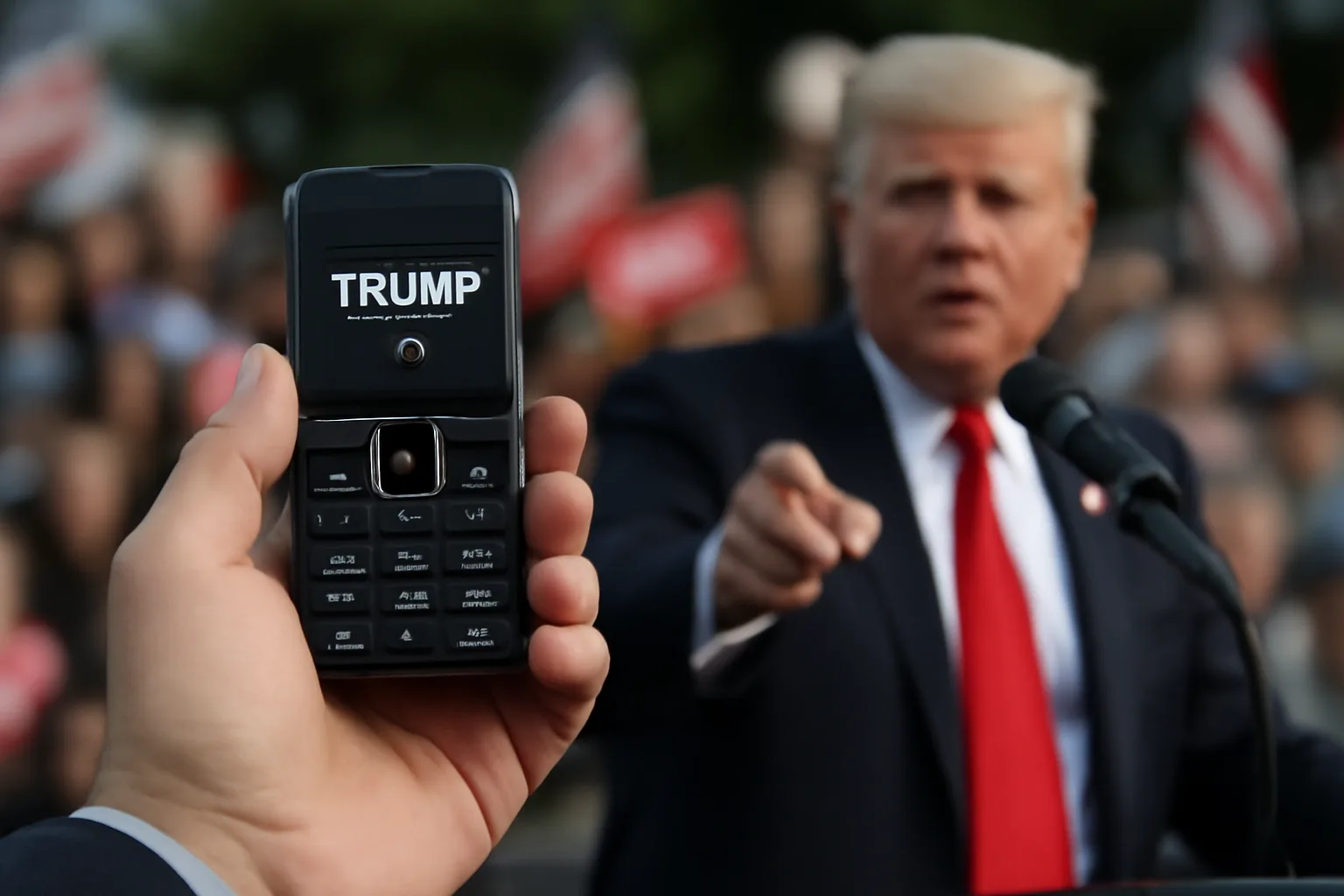 Трудности и противоречия около пускането на мобилния телефон Trump T1