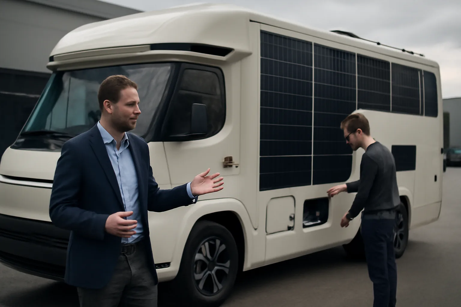 Evotrex привлича 30 милиона долара за хибриден кемпер с автономно зареждане