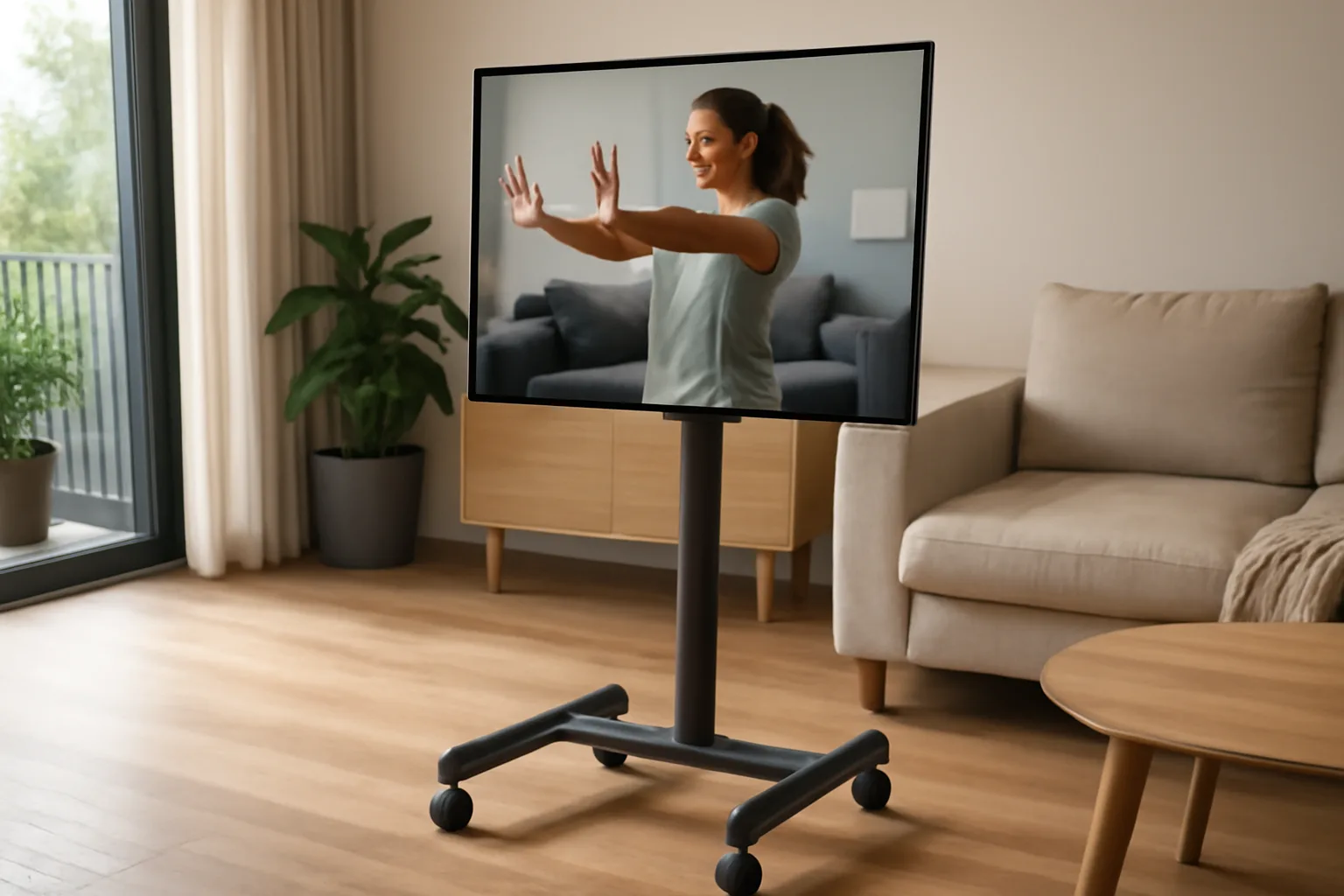 Samsung Movingstyle M7: Интерактивен монитор на колела за гъвкаво домашно забавление