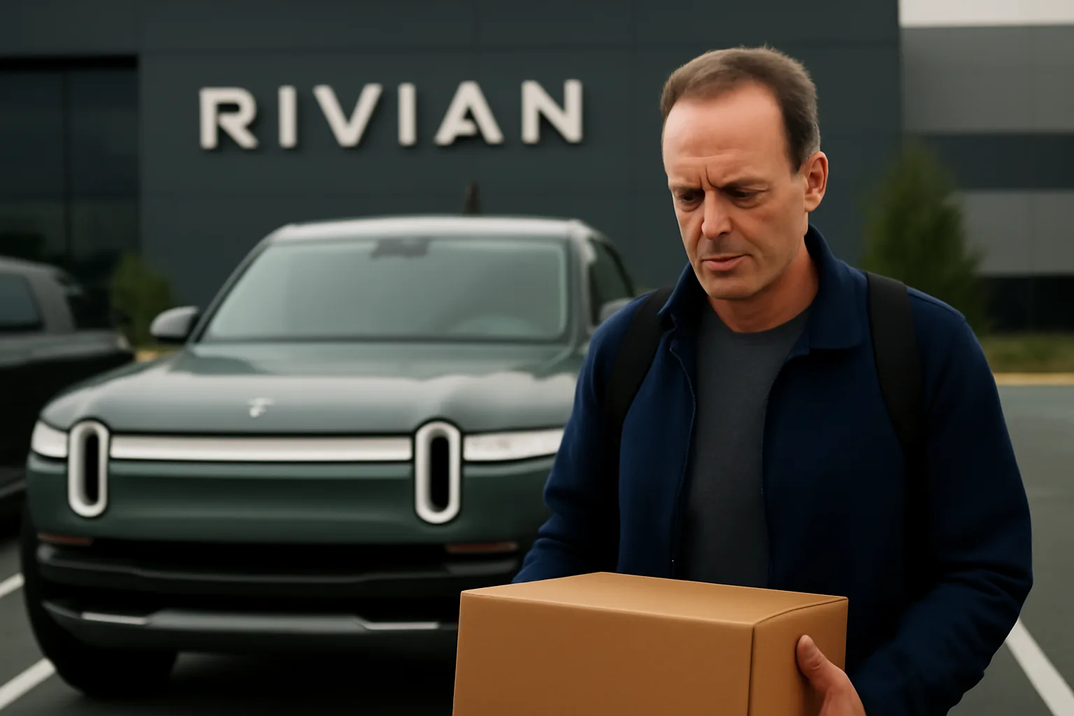 Rivian съкращава стотици служители след старта на доставките на R2