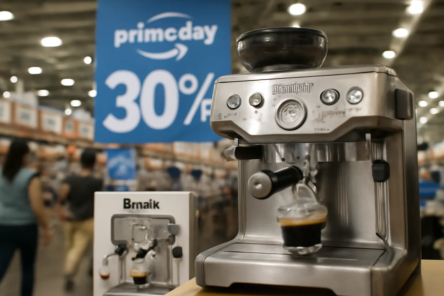 Отстъпки до 30% за кафемашини Breville по време на Amazon Prime Day 2026