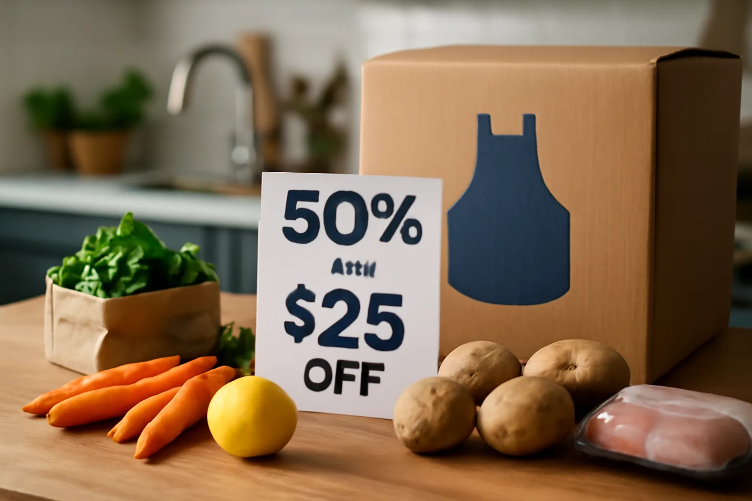 Blue Apron предлага 50% отстъпка и $25 намаление за нови клиенти през юни 2026 г.