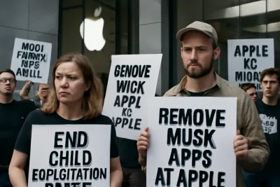 Протестиращи призовават Apple да премахне приложения на Илон Мъск и да засили контрола върху съдържанието