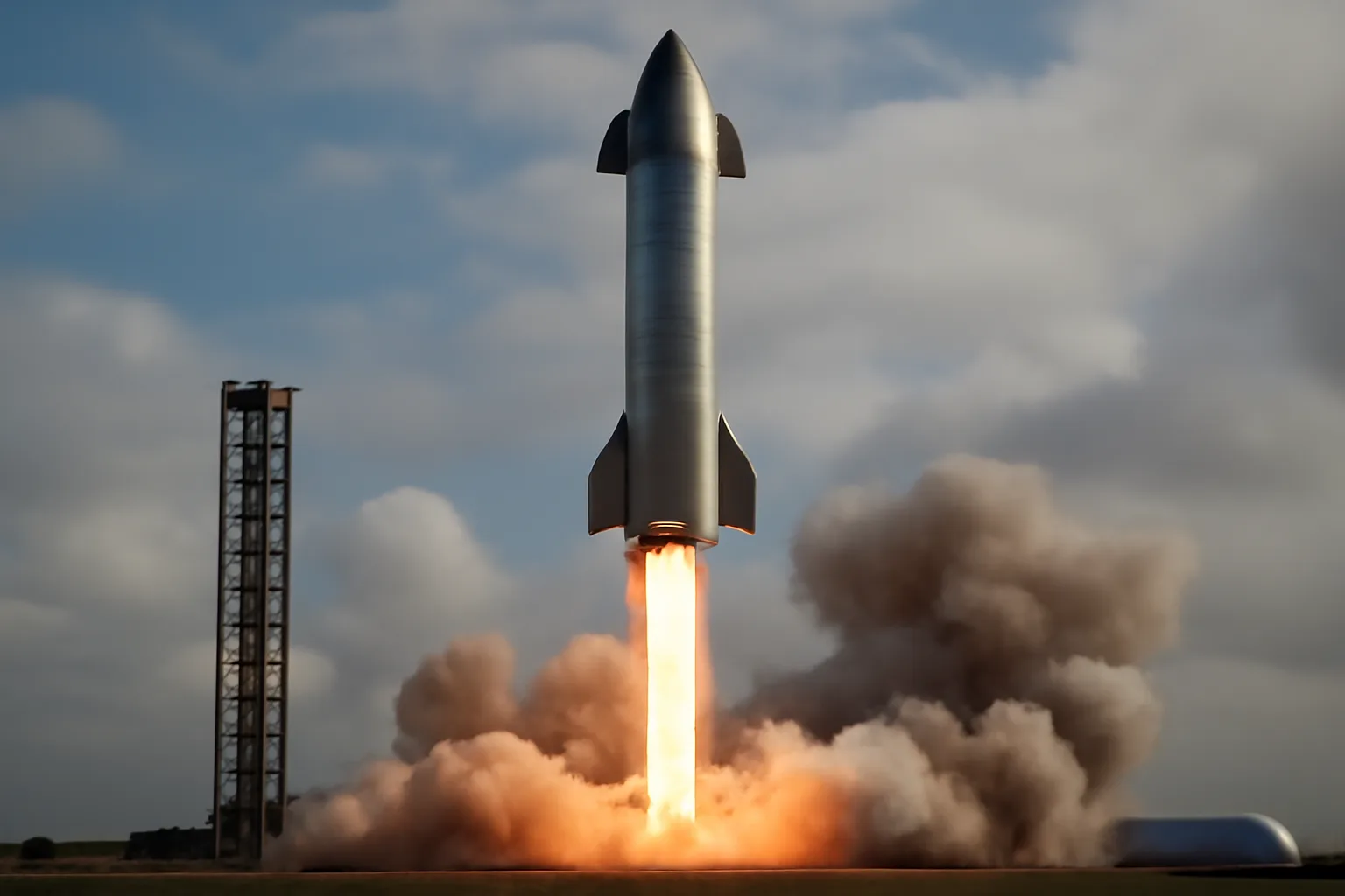 SpaceX разработва Starfall за глобални доставки на товари от орбита