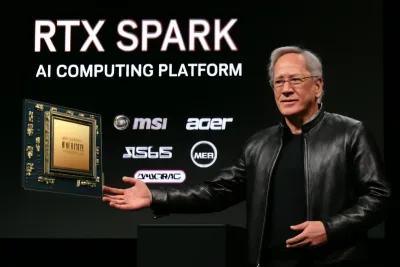 Nvidia представя RTX Spark – нова платформа за AI компютри с подкрепата на водещи производители