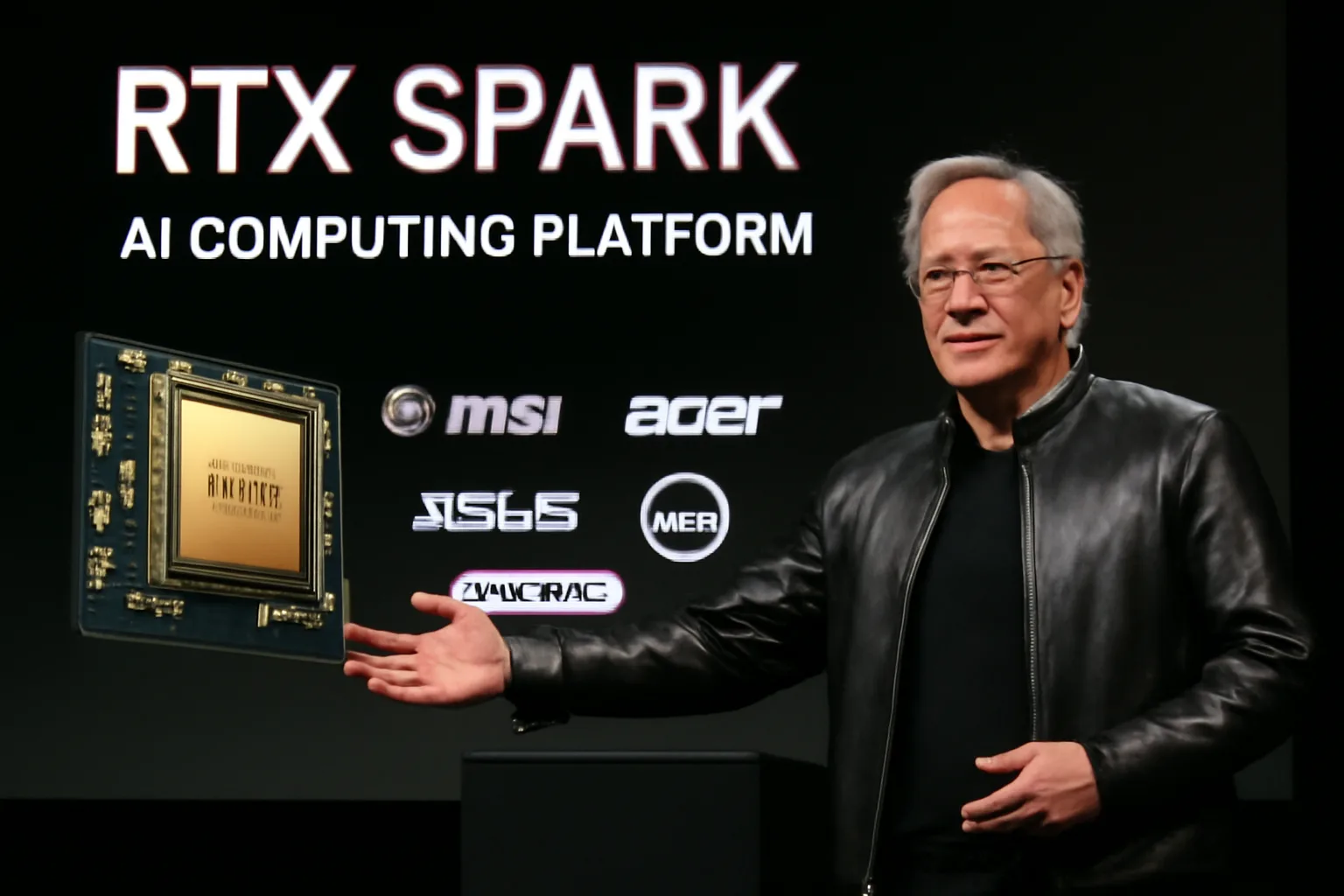Nvidia представя RTX Spark – нова платформа за AI компютри с подкрепата на водещи производители